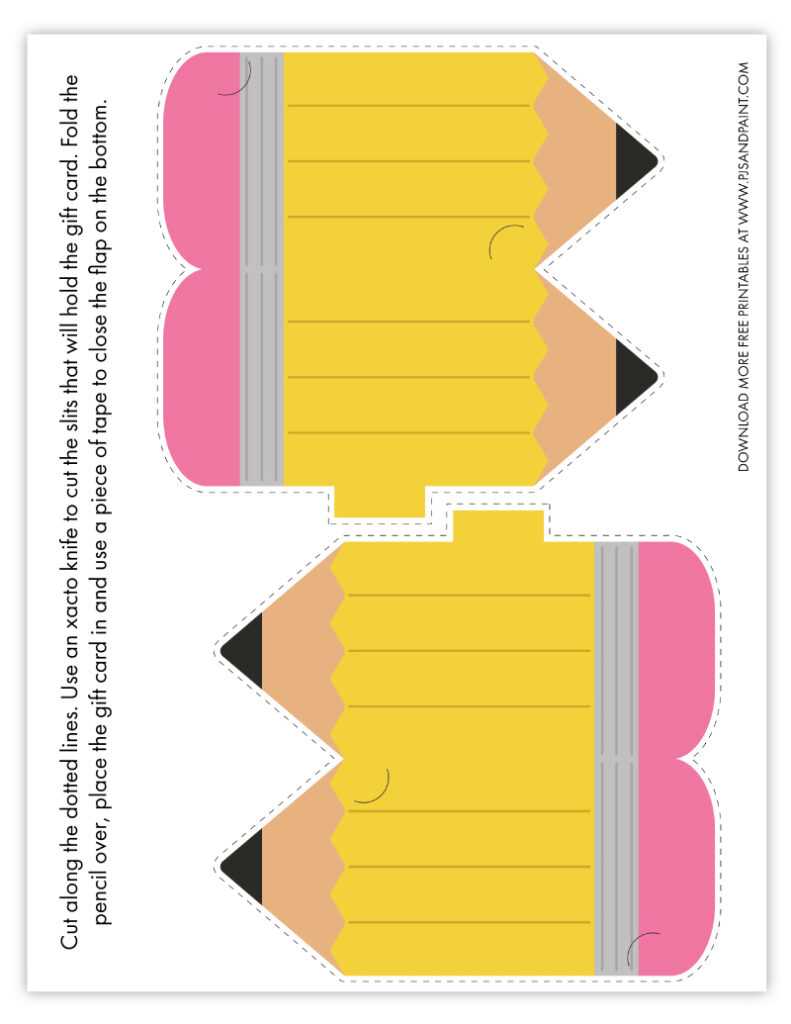 Free Printable Gift Card Holder Template Cards Design Vrogue co