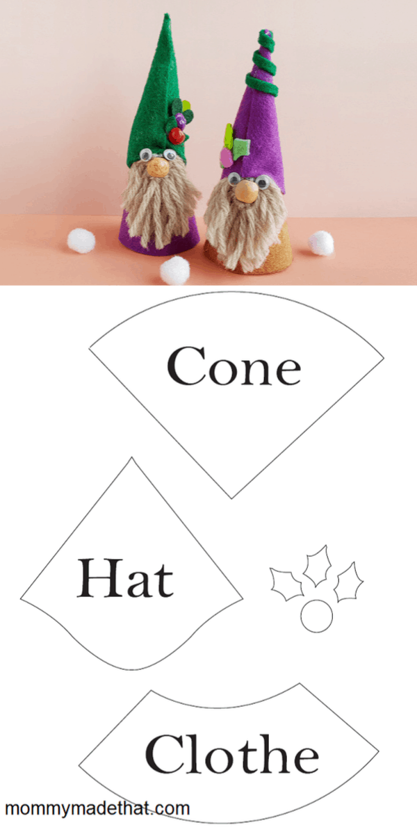 Free Printable Gnome Pattern