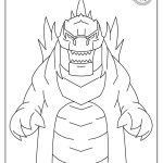 Free Printable Godzilla Coloring Pages Kids Activities Blog
