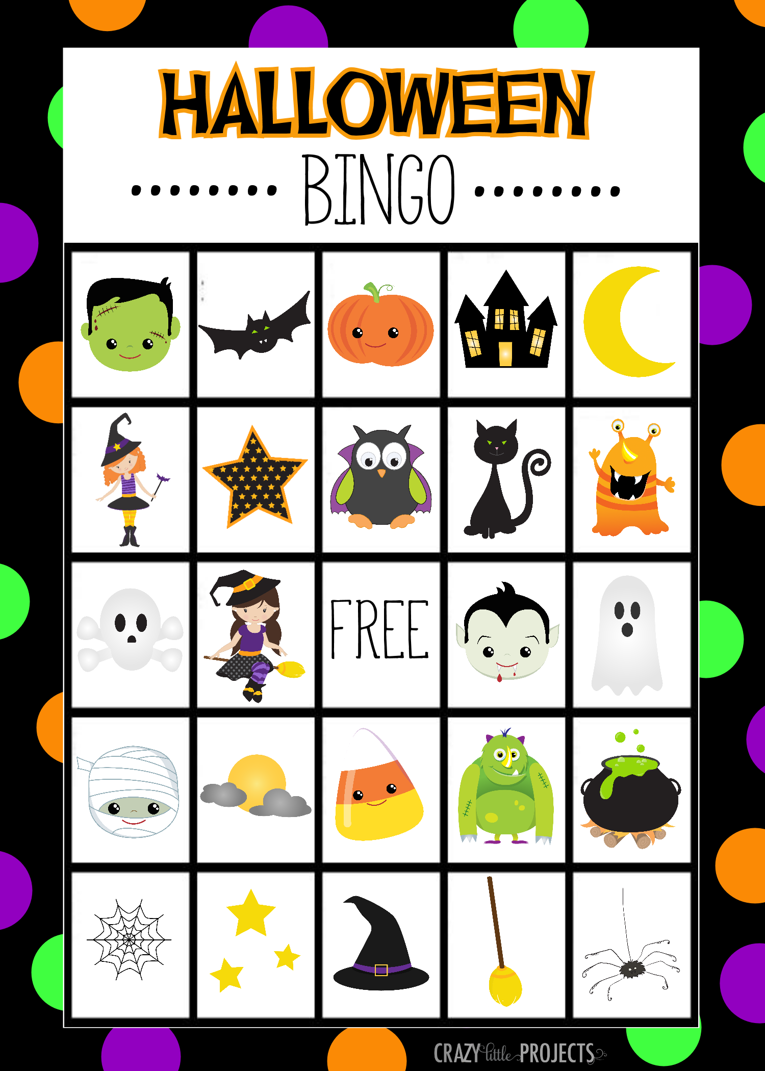 printable bingo game