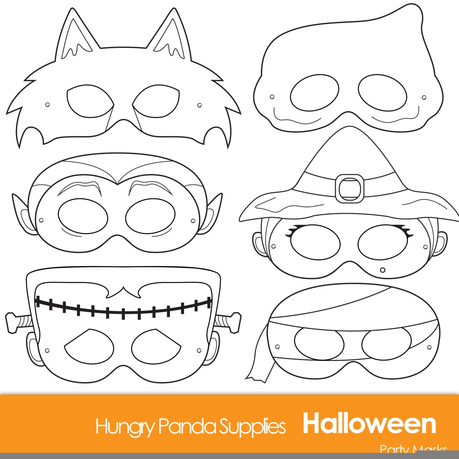 Free Printable Halloween Masks