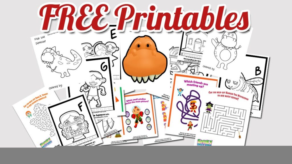Free Printable Kid Activities Worksheets