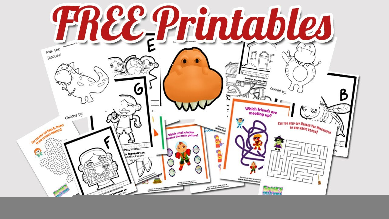 Free Printable Kid Activities Worksheets