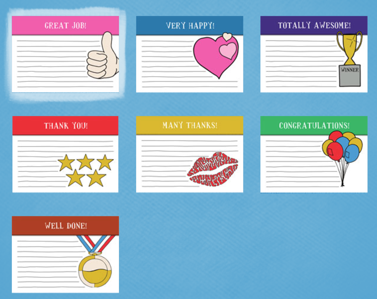 Free Printable Kudos Cards Printable Templates