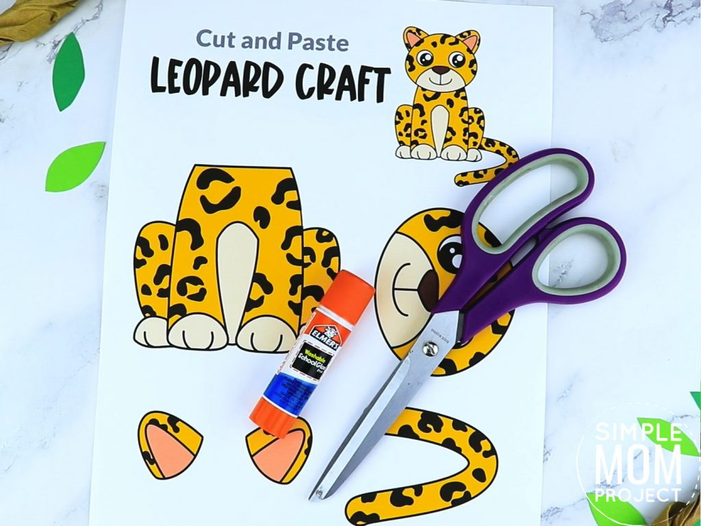 animal print craft for toddlers