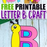 Free Printable Letter B Craft Template Simple Mom Project