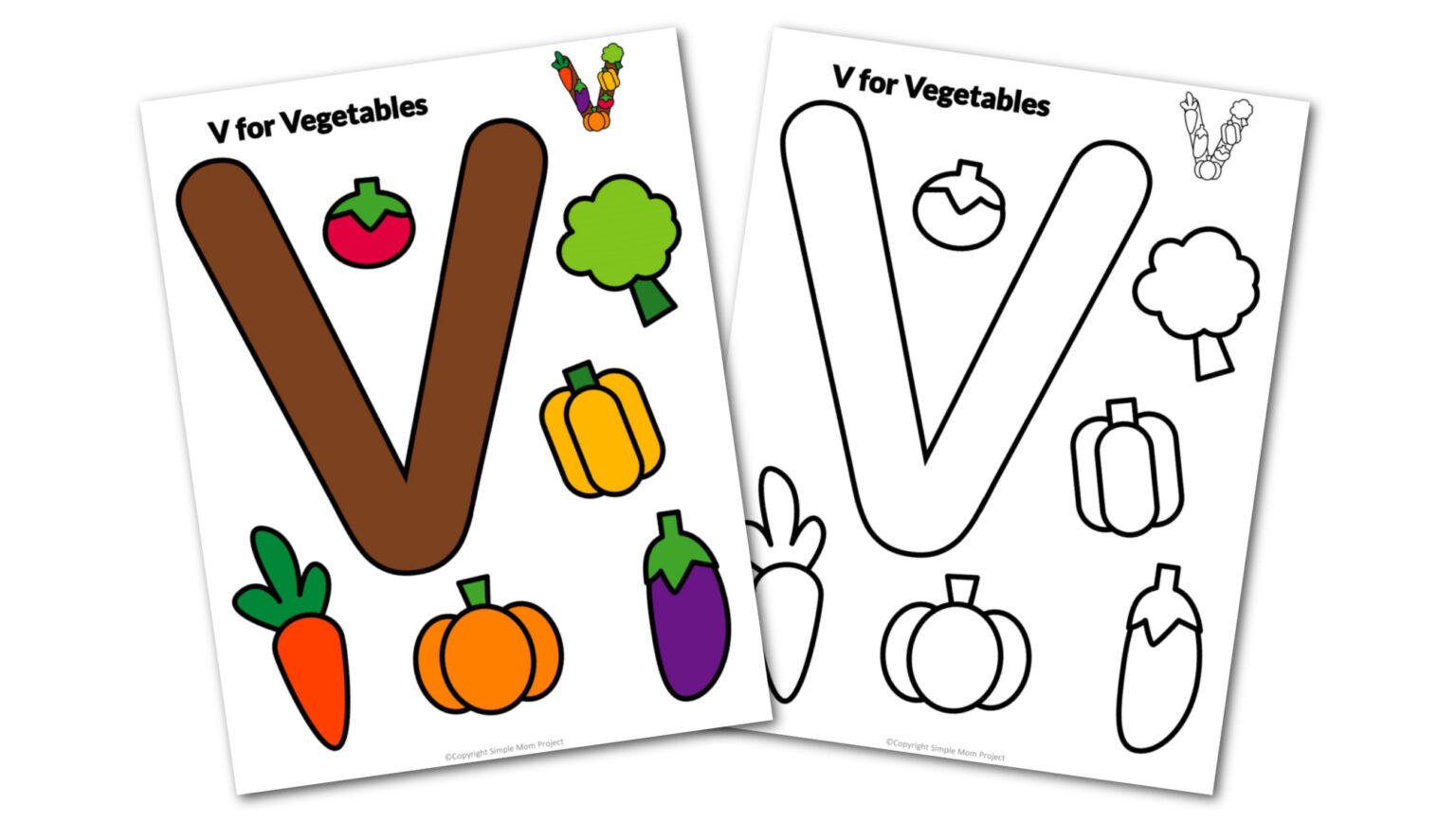 printable letter v crafts for preschoolers