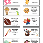 Free Printable Lunch Box Jokes Baking You Happier