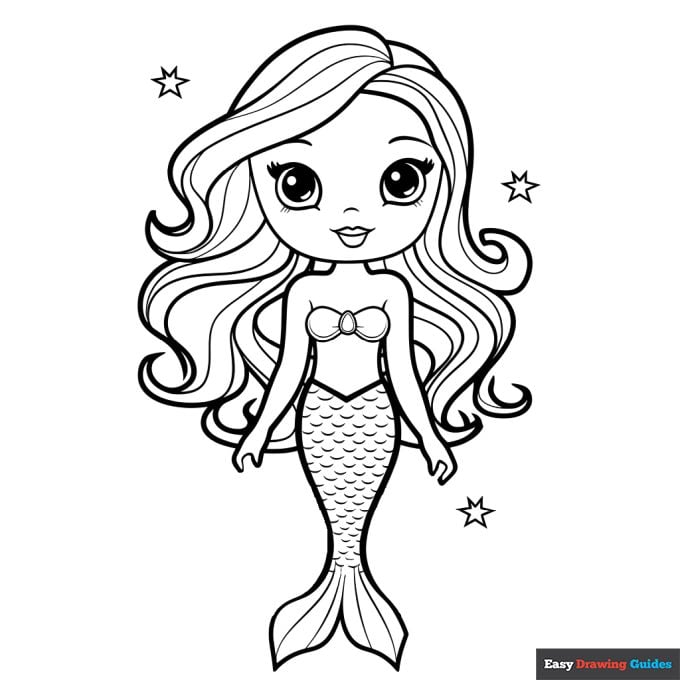 Free Printable Mermaid Coloring Pages For Kids 11 Printable Sheets