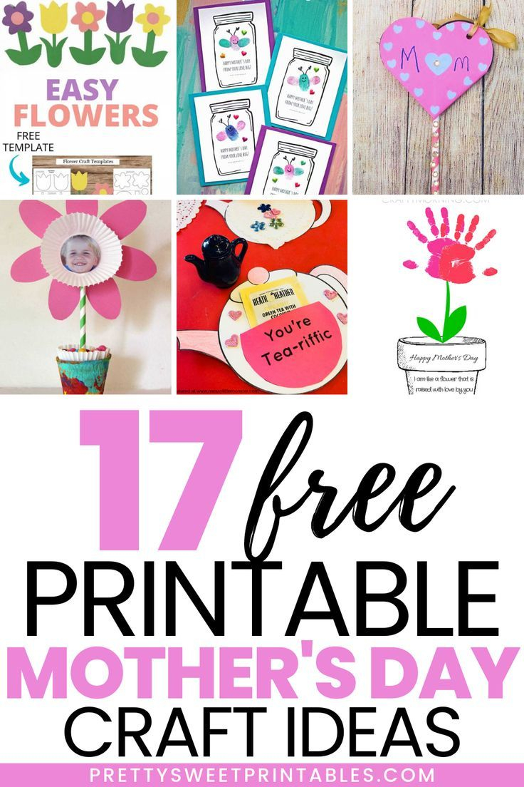 printable craft mothers day