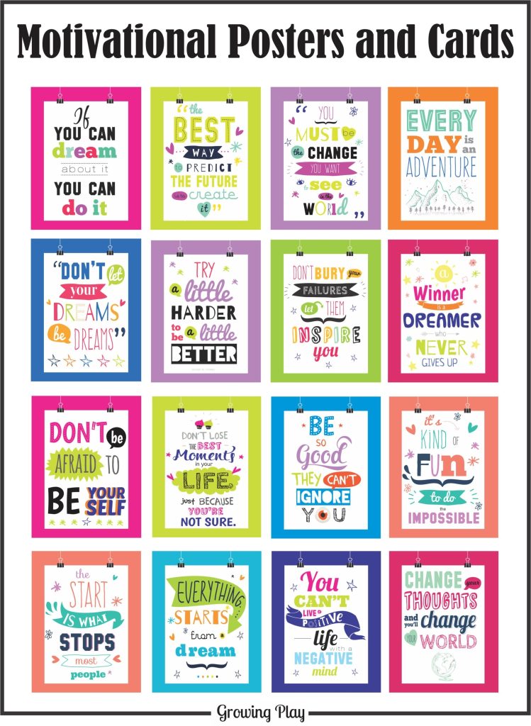 Free Printable Motivational Cards Pdf