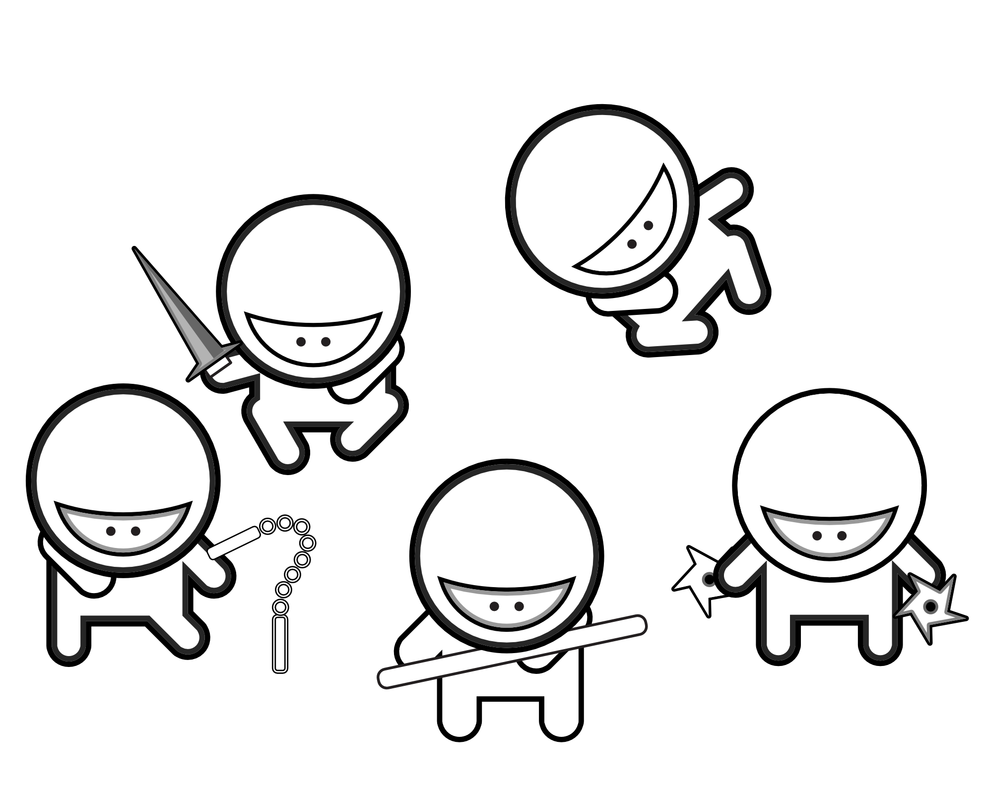 Free Printable Ninja Coloring Pages Coloring Home