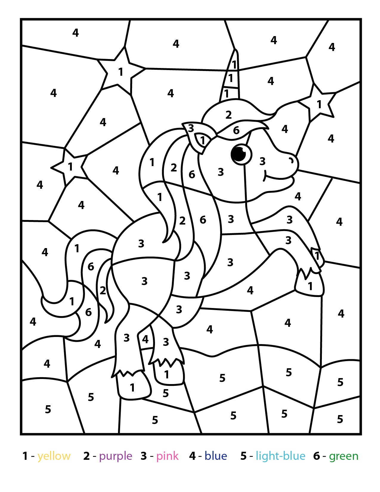 Free Printable Number Coloring Pages 1 10 For Kids Vrogue co