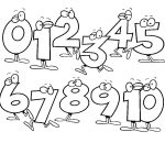 Free Printable Number Coloring Pages For Kids