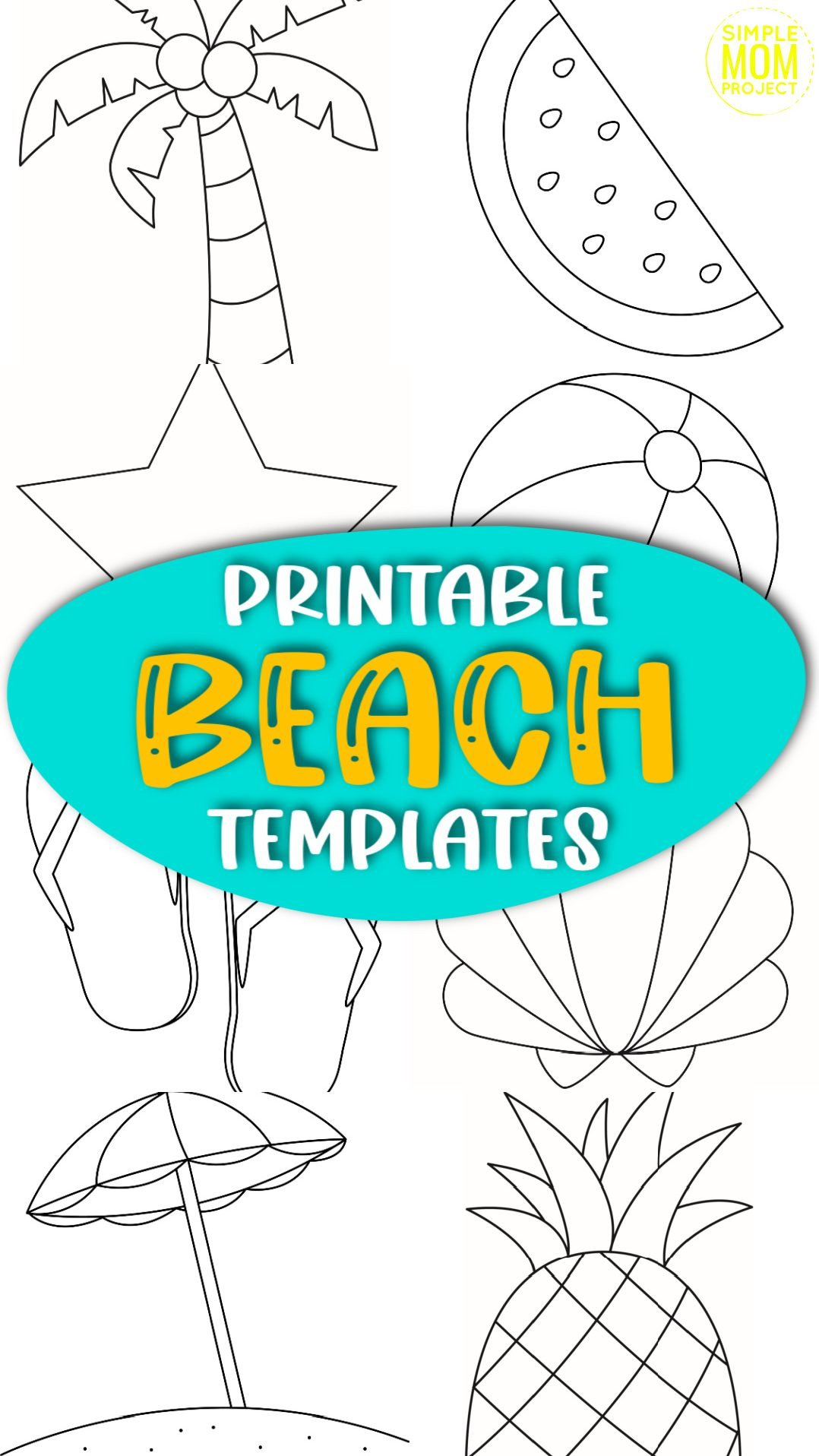 Free Printable Palm Tree Template Simple Mom Project