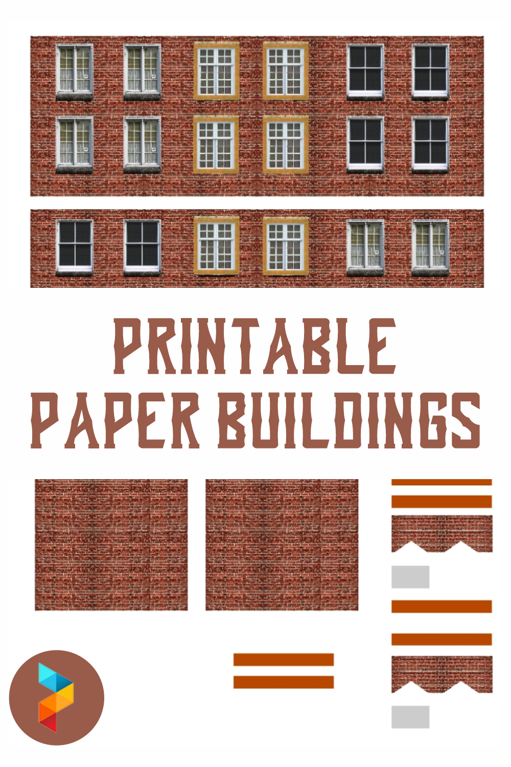 Free Printable Paper Buildings Printablee