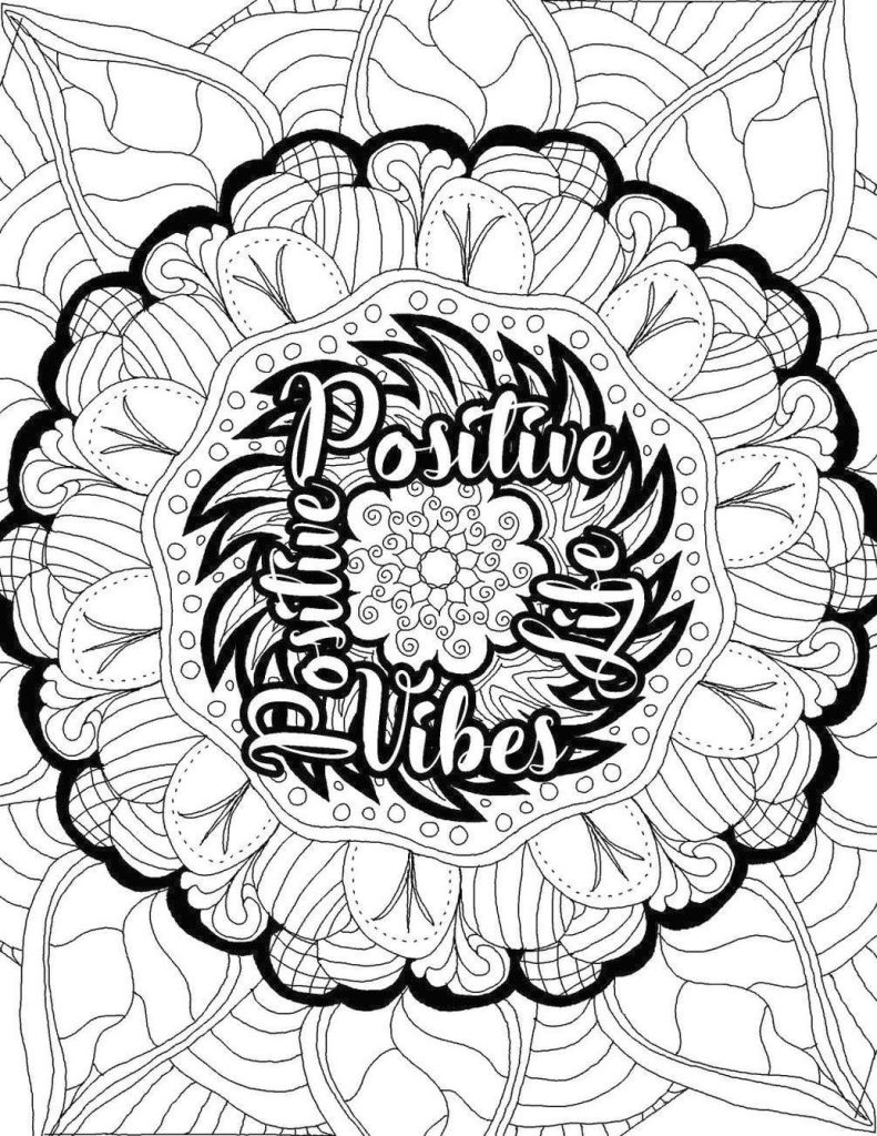 Free Printable Printable Adult Coloring Pages Quotes 2808 The Best