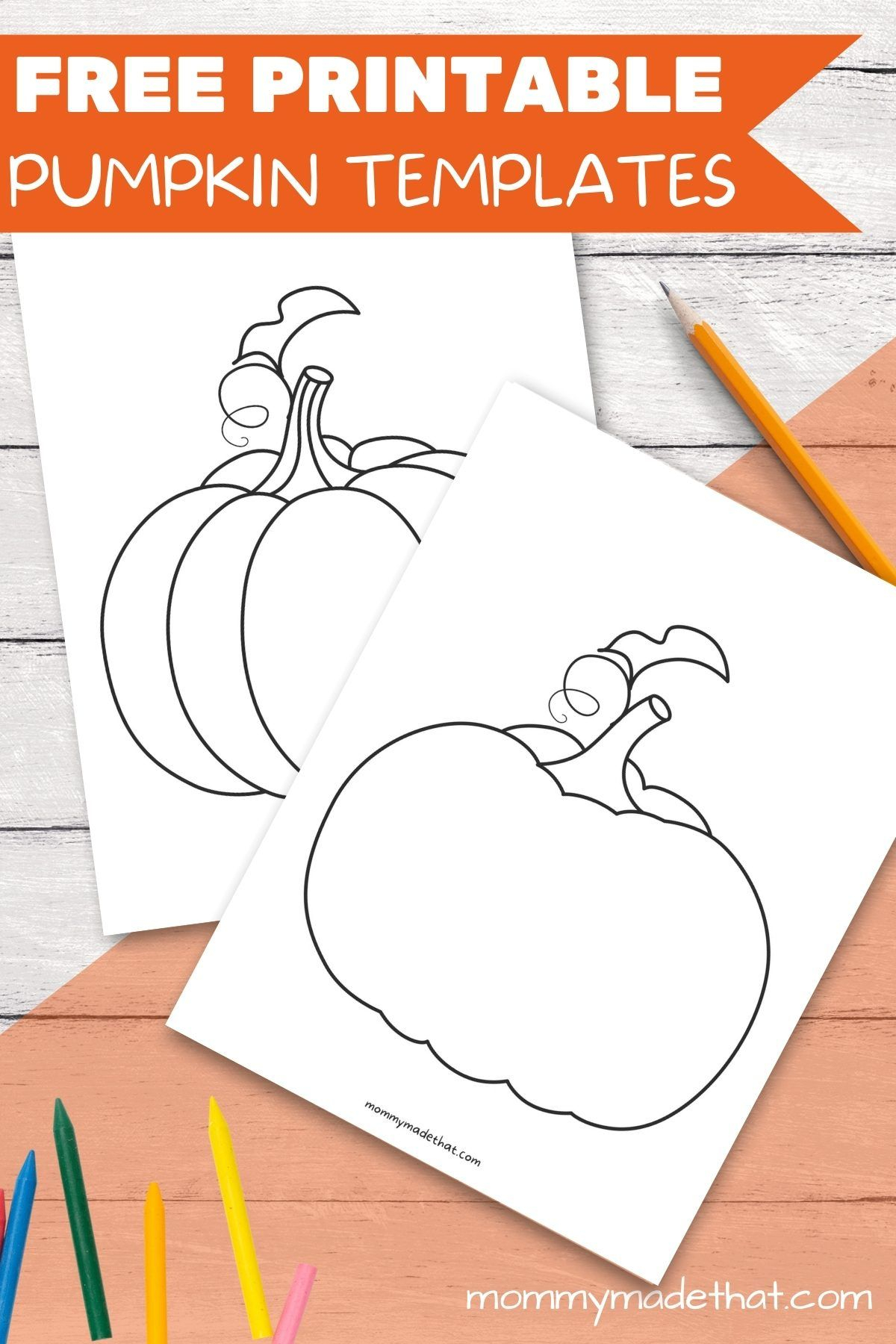 pumpkin craft printable pdf free