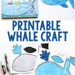 Free Printable quot Whale quot Craft Template To Go With Your Favorite Whale