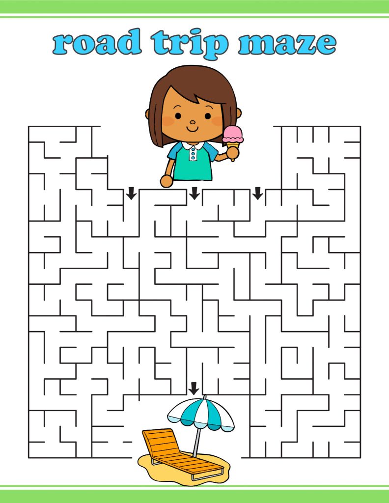Free Printable Road Trip Games For Kids Keep Your Little Ones