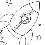 Free Printable Rocket Ship Coloring Pages For Kids