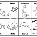 Free Printable Sea Animals Mini Coloring Book For Kids