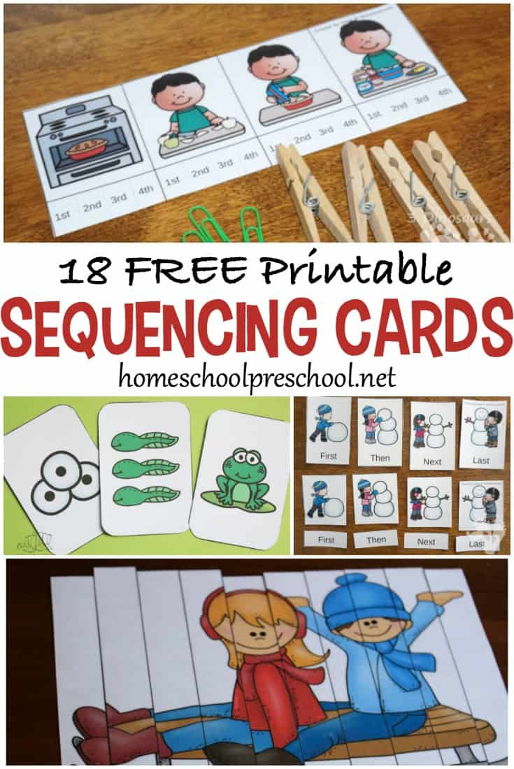 printable sequencing cards printable sequencing cards
