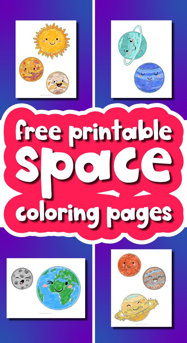 Free Printable Space Coloring Pages For Kids Space Crafts Preschool 
