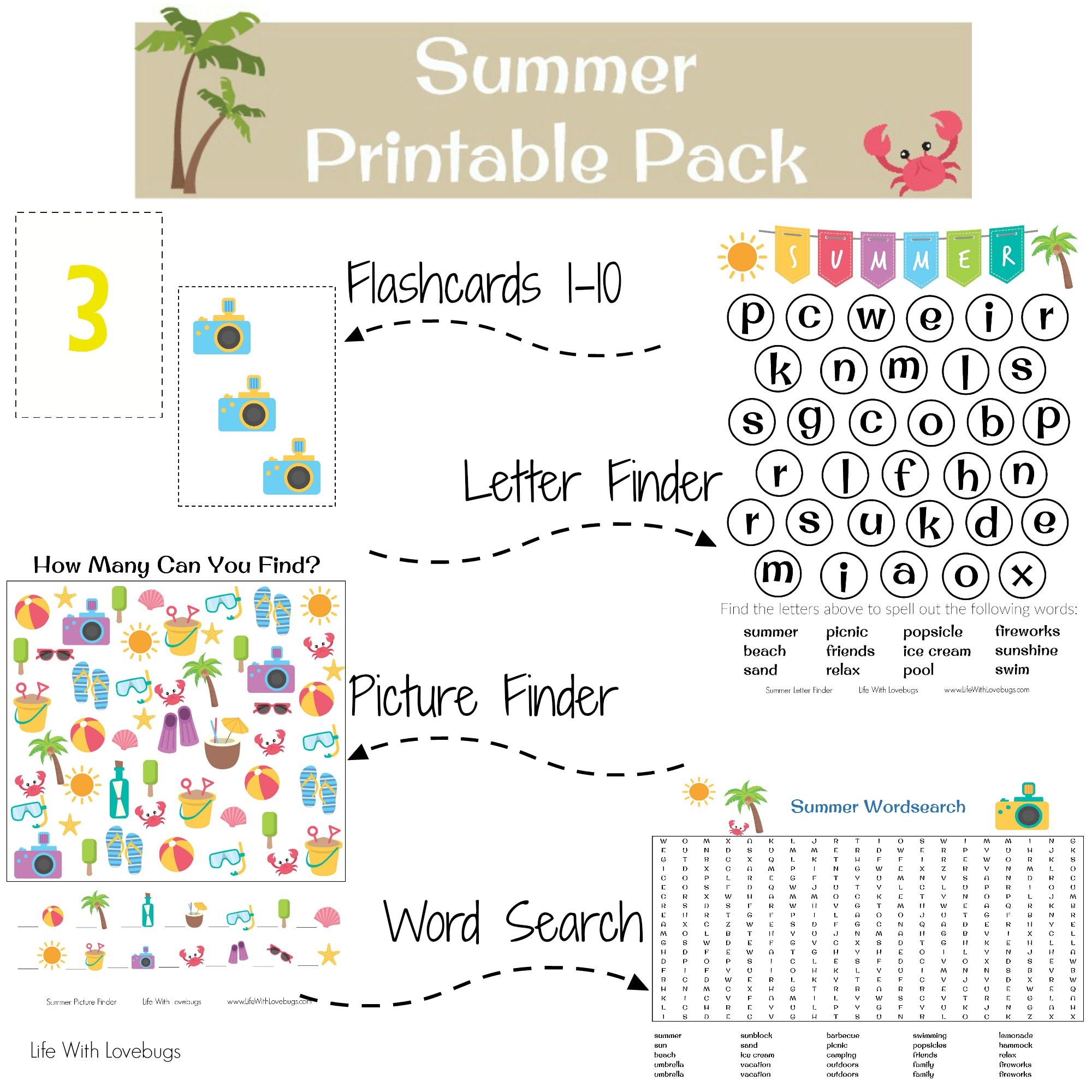 Free Printable Summer Activities