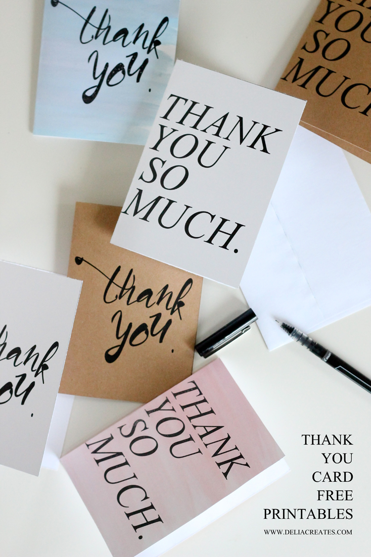 Free Printable Thank You Cards Skip To My Lou Free Thank You Cards 