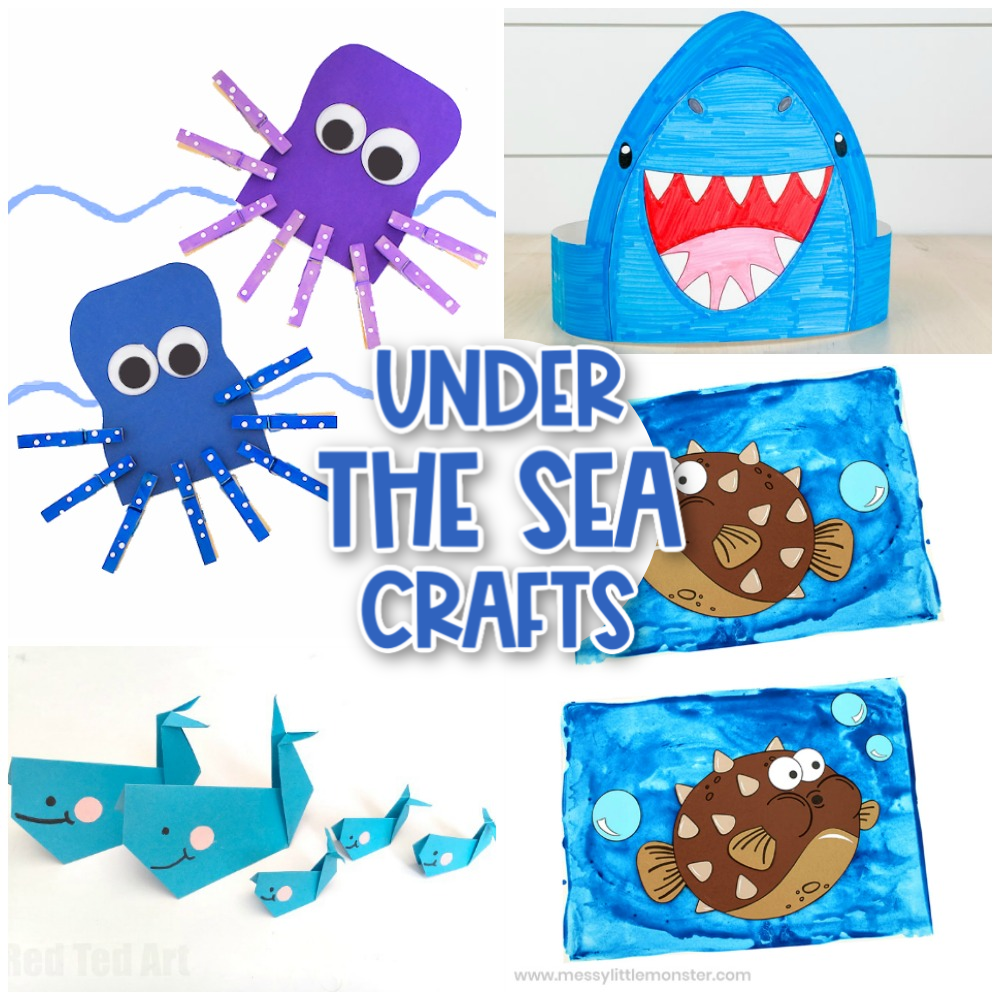 Free Printable Under The Sea Crafts