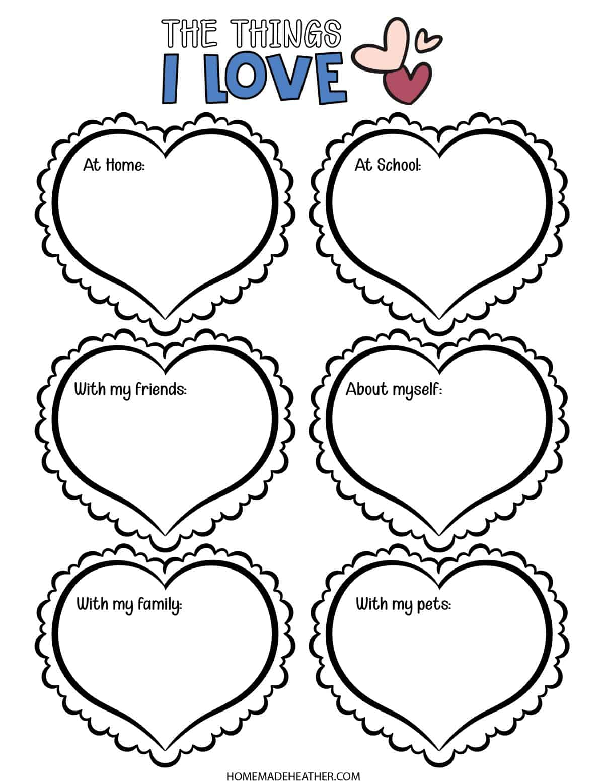 Free Printable Valentines Crafts Homemade Heather