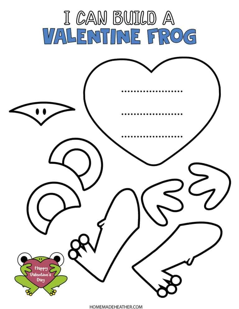 free printable valentine crafts for kindergarten