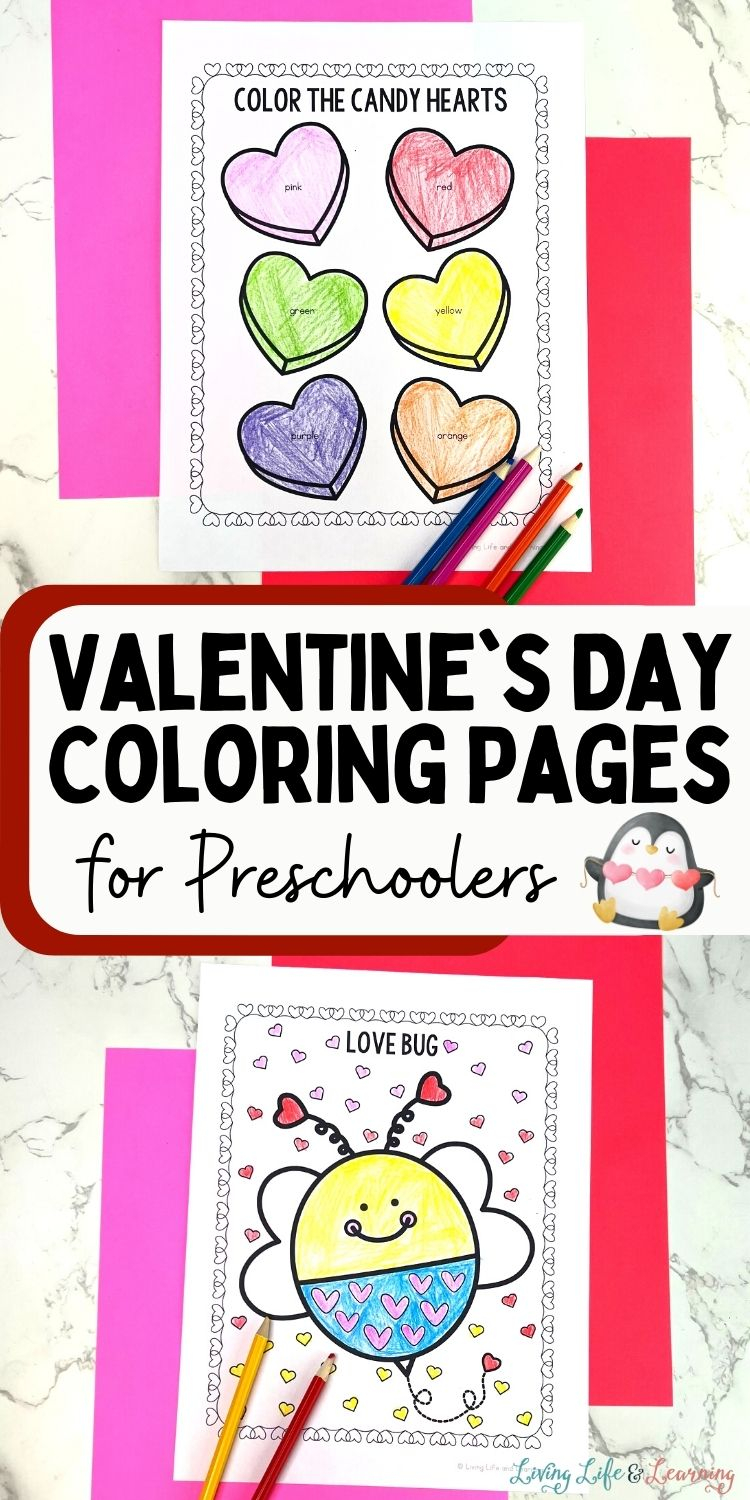 Free Printable Valentines Day Coloring Pages For Toddlers Printable 