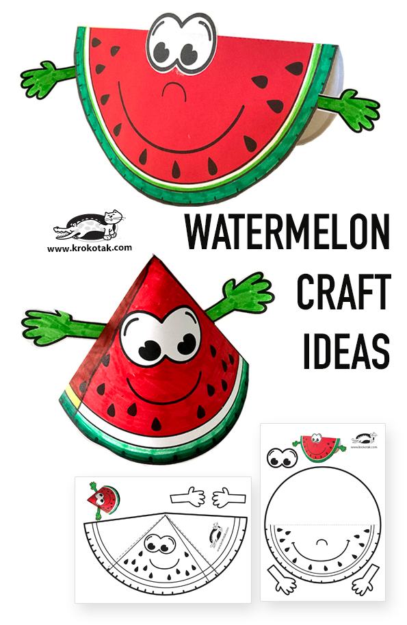 Free Printable Watermelon Template Simple Mom Project Atelier yuwa ciao jp