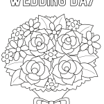 Free Printable Wedding Coloring Pages Free Printable Wedding