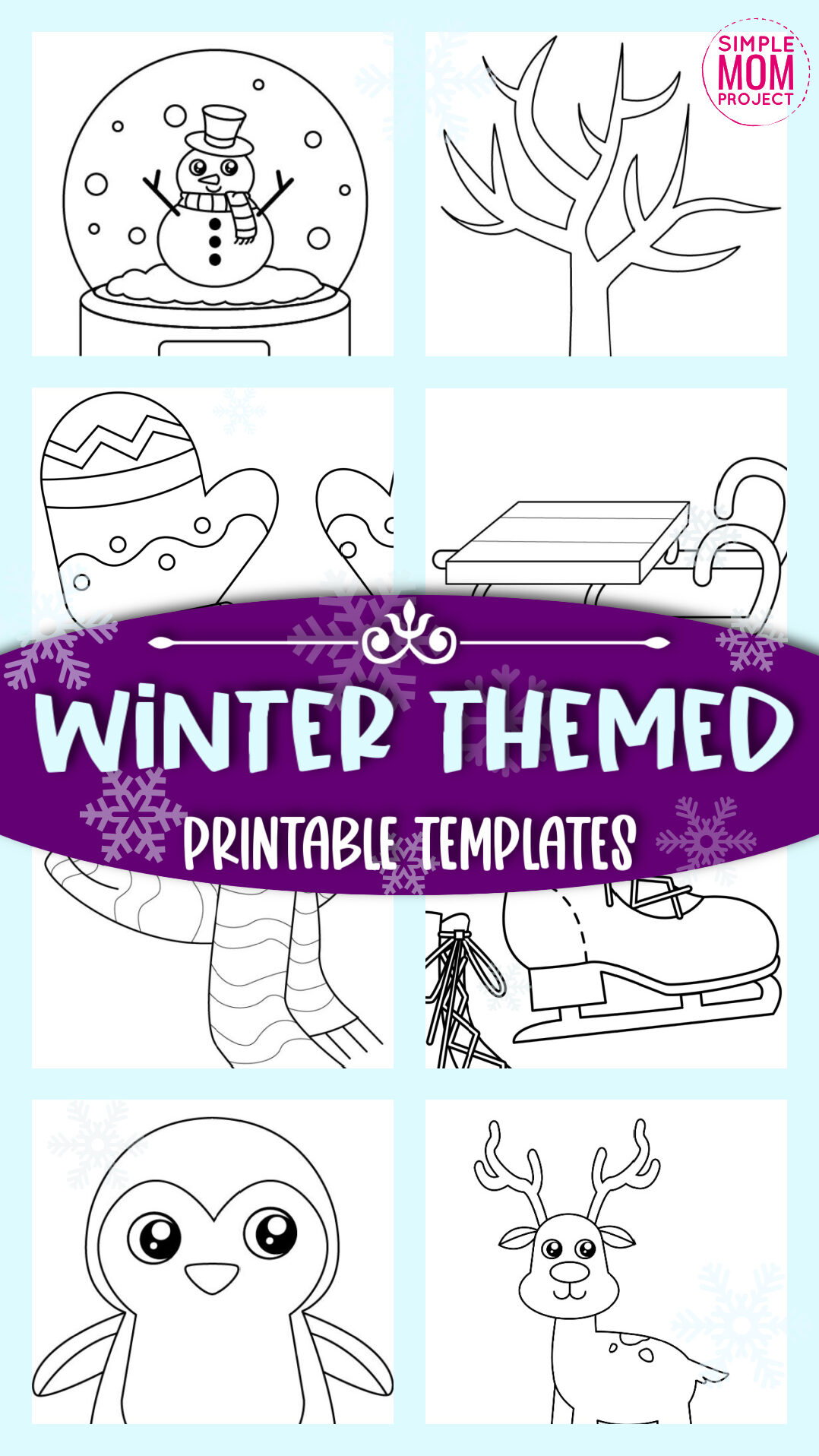 winter crafts for kindergarten printable