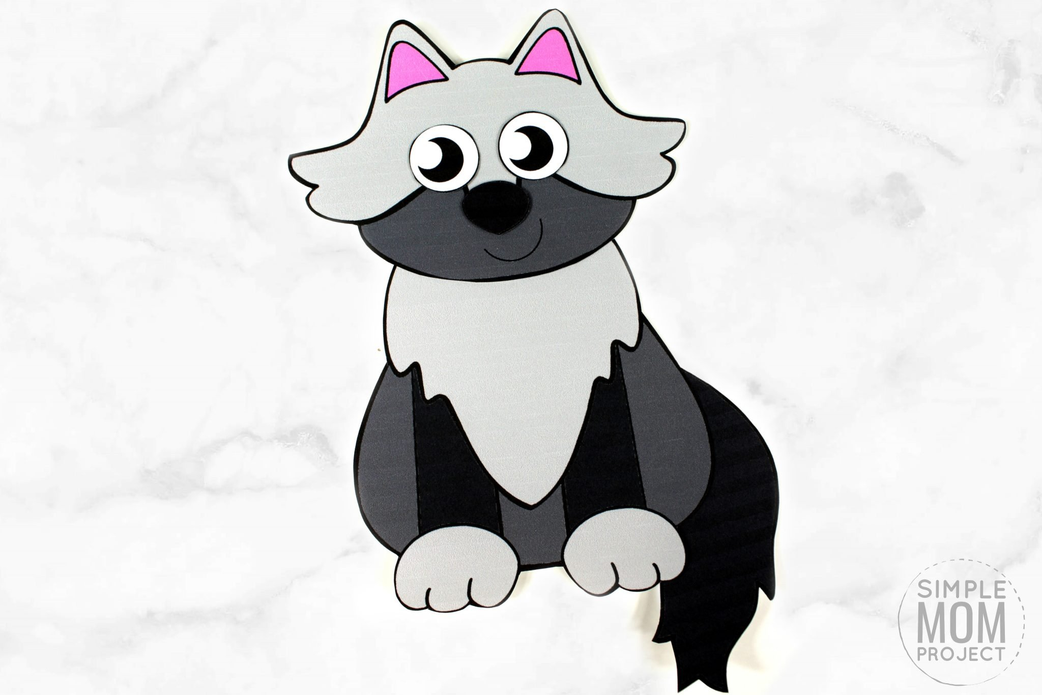 Free Printable Wolf Craft With Free Wolf Template
