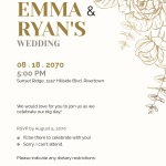 Free RSVP Templates To Edit Online