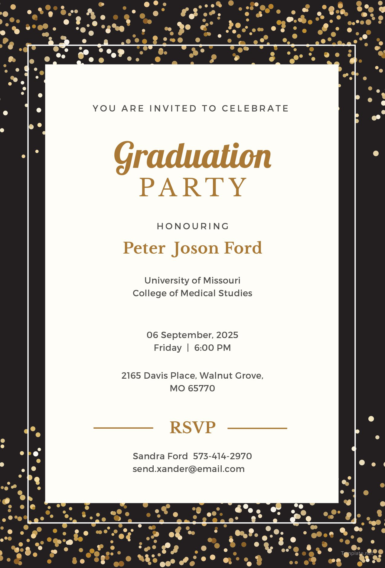 Free Simple Graduation Invitation Template In Microsoft Word Microsoft Free Simple Graduation Invitation Template In Microsoft Word Microsoft
