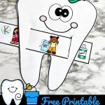 FREE Sliding Brushing Teeth Visual Sequence Dental Printables