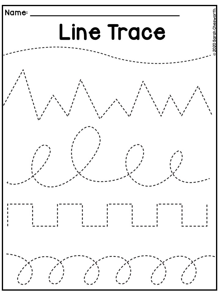 free printable tracing activities for kids