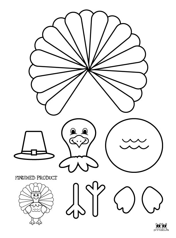 printable turkey craft pdf printable turkey craft pdf