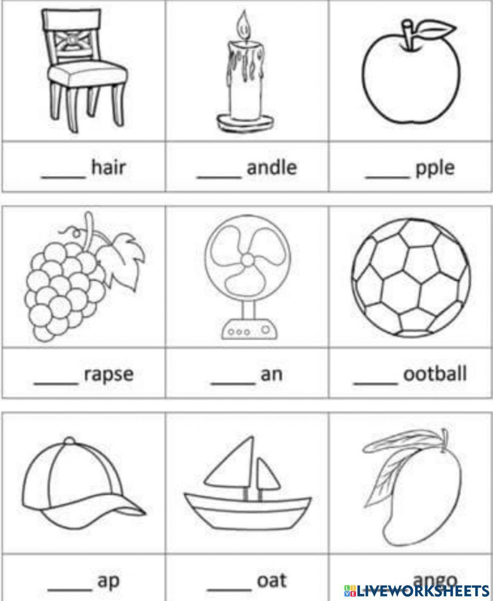 printable worksheet for 2 years old