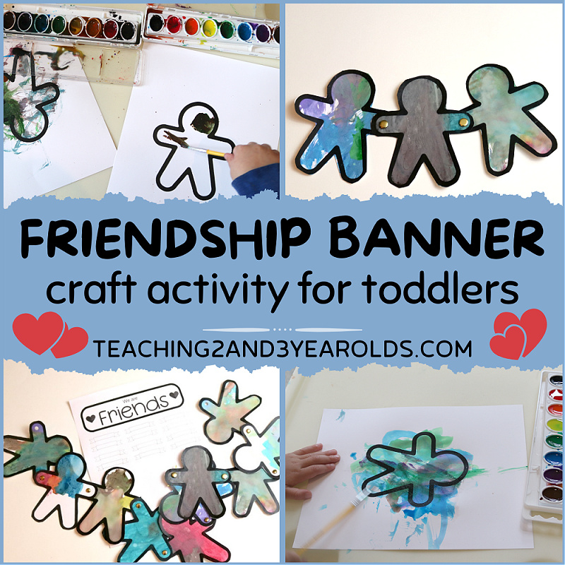 friendship crafts for preschoolers printable