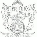 Frozen Elsa And Anna Coloring Pages COLORING PAGES PRINTABLE COM