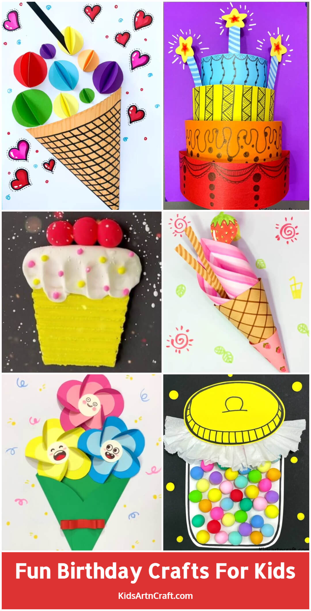 Fun Birthday Craft Ideas For Kids Kids Art Craft