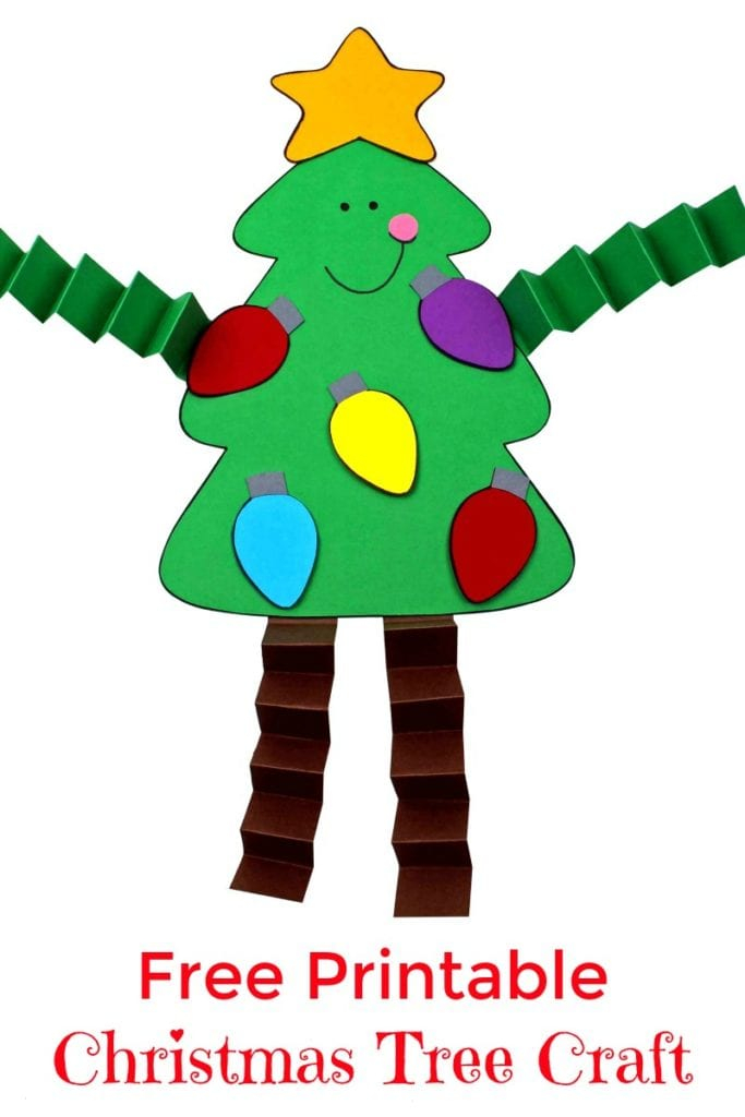 Fun Free Printable Christmas Crafts For Kids