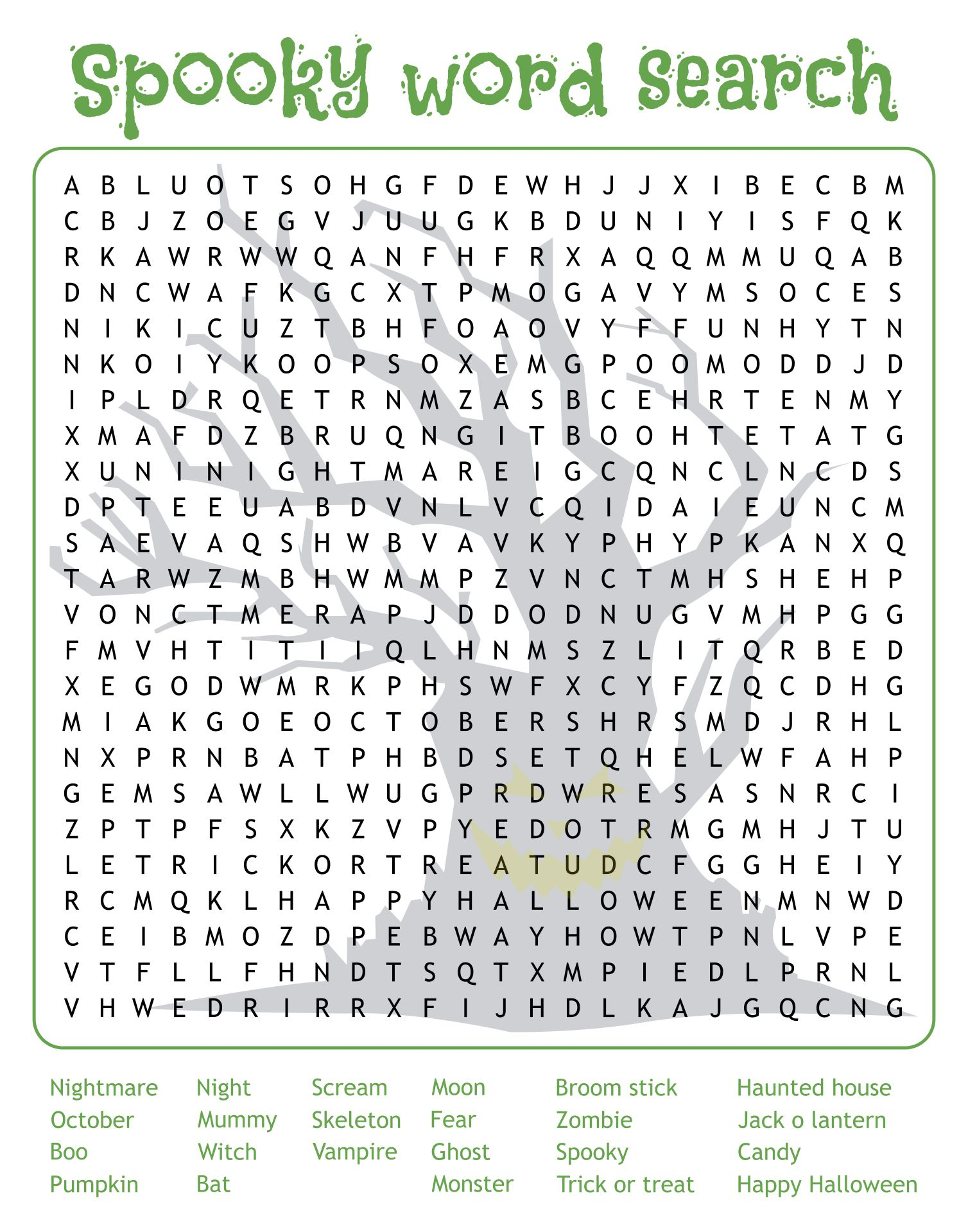 Fun Halloween Activities 15 Free PDF Printables Printablee