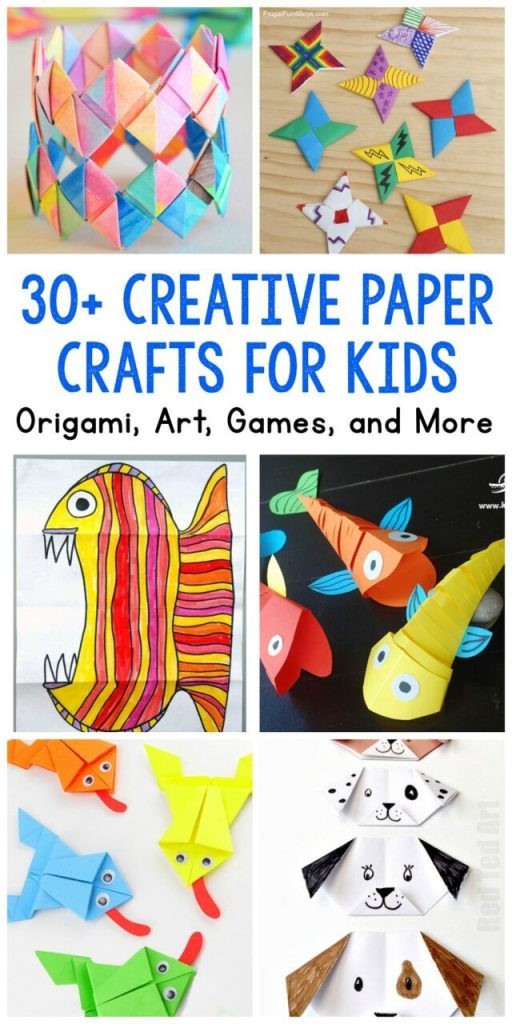 Fun Paper Crafts Games Himmelfahrt Ferien